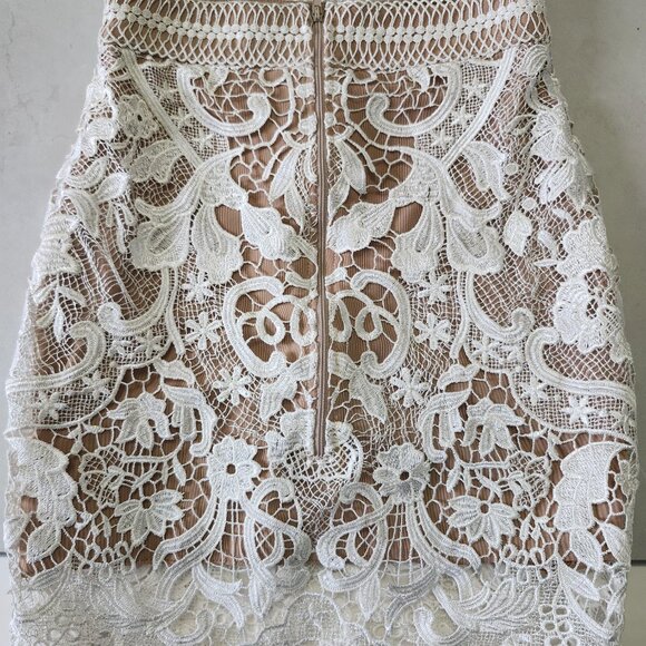 SELF-PORTRAIT | Looped Fringe Skirt - Picture 8 of 13